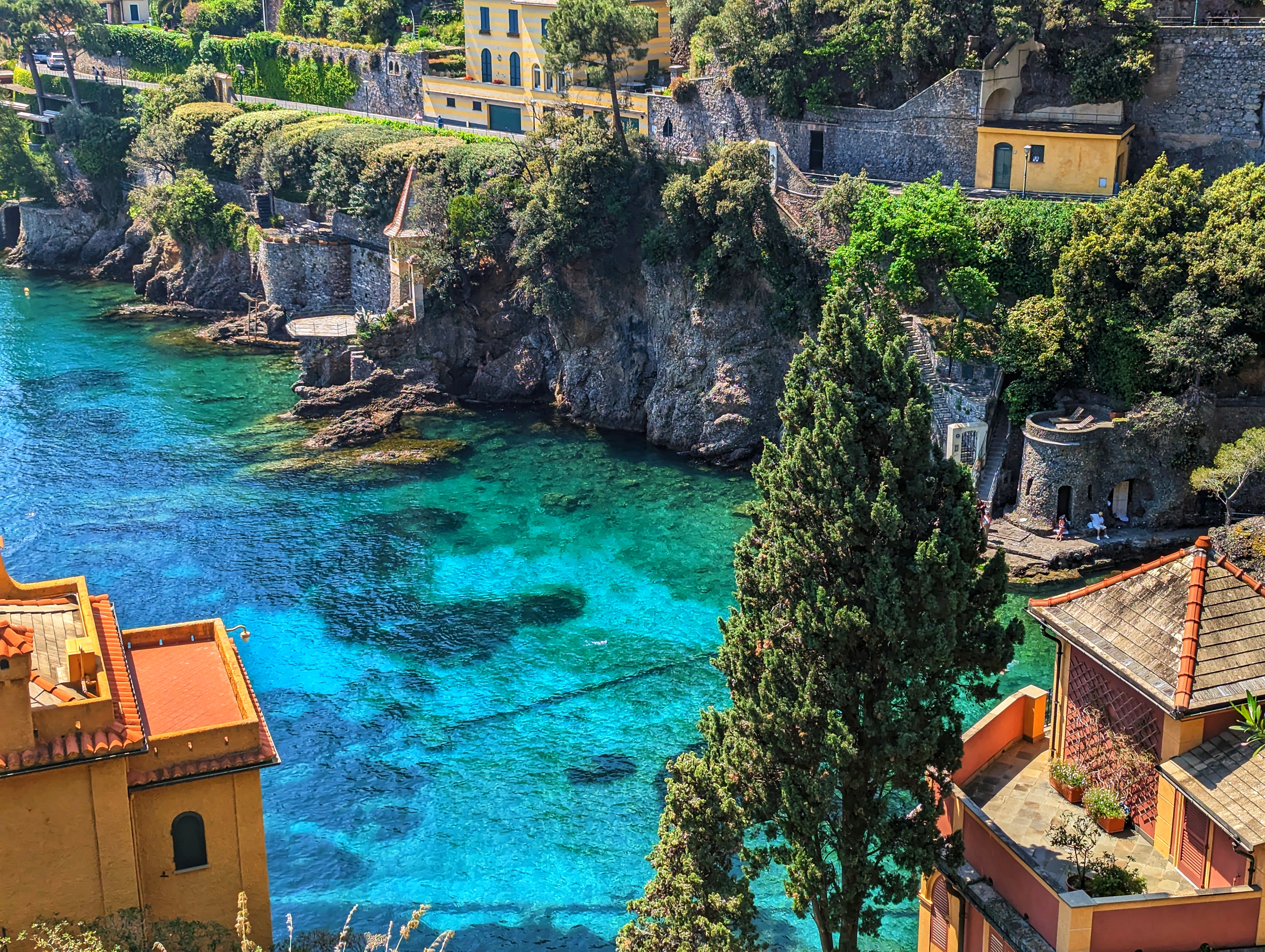 santa margherita ligure santa margherita ligure architecture italy coast portofino colorful houses port boats beach